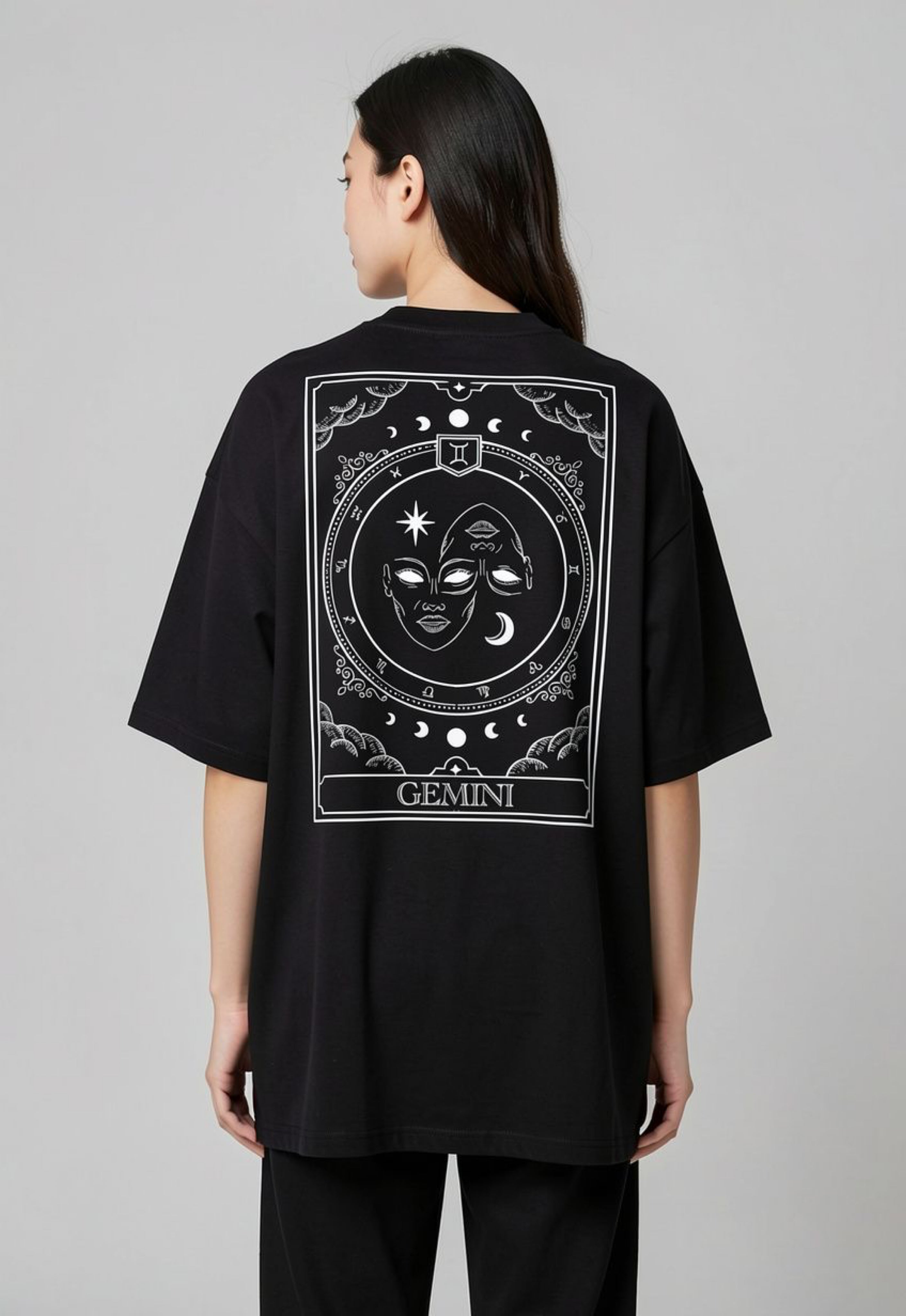 Midnight Zodiac Back Print Tee