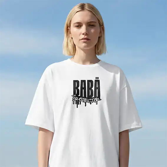 BABA The Protector Oversized Streetwear T-Shirt (TukTuk)