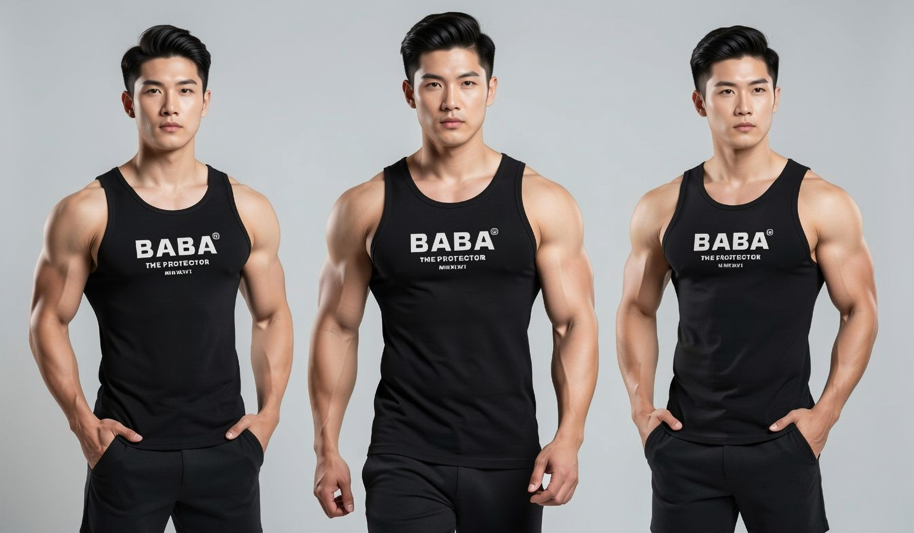 BABA The Protector Gym Singlet