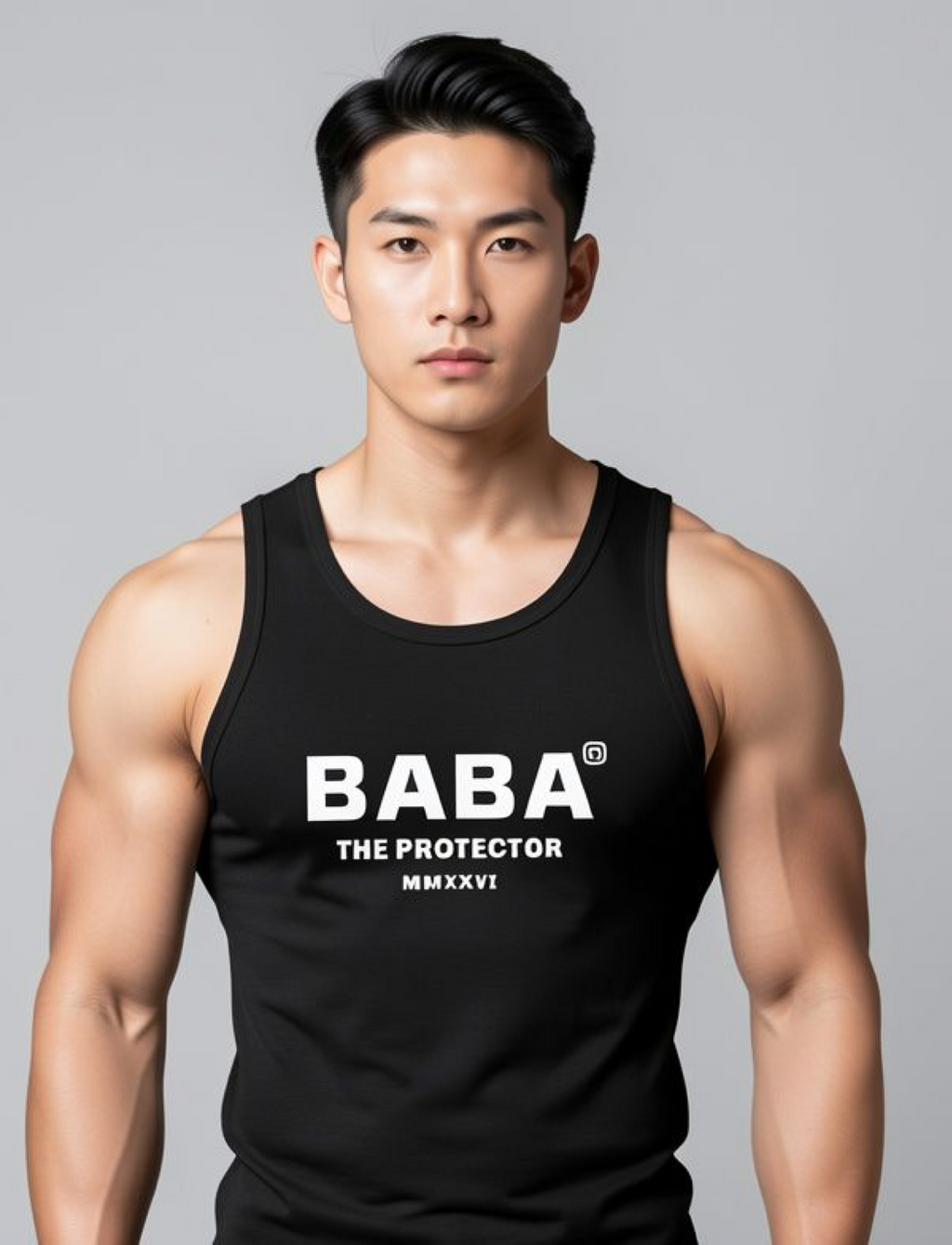 BABA The Protector Gym Singlet
