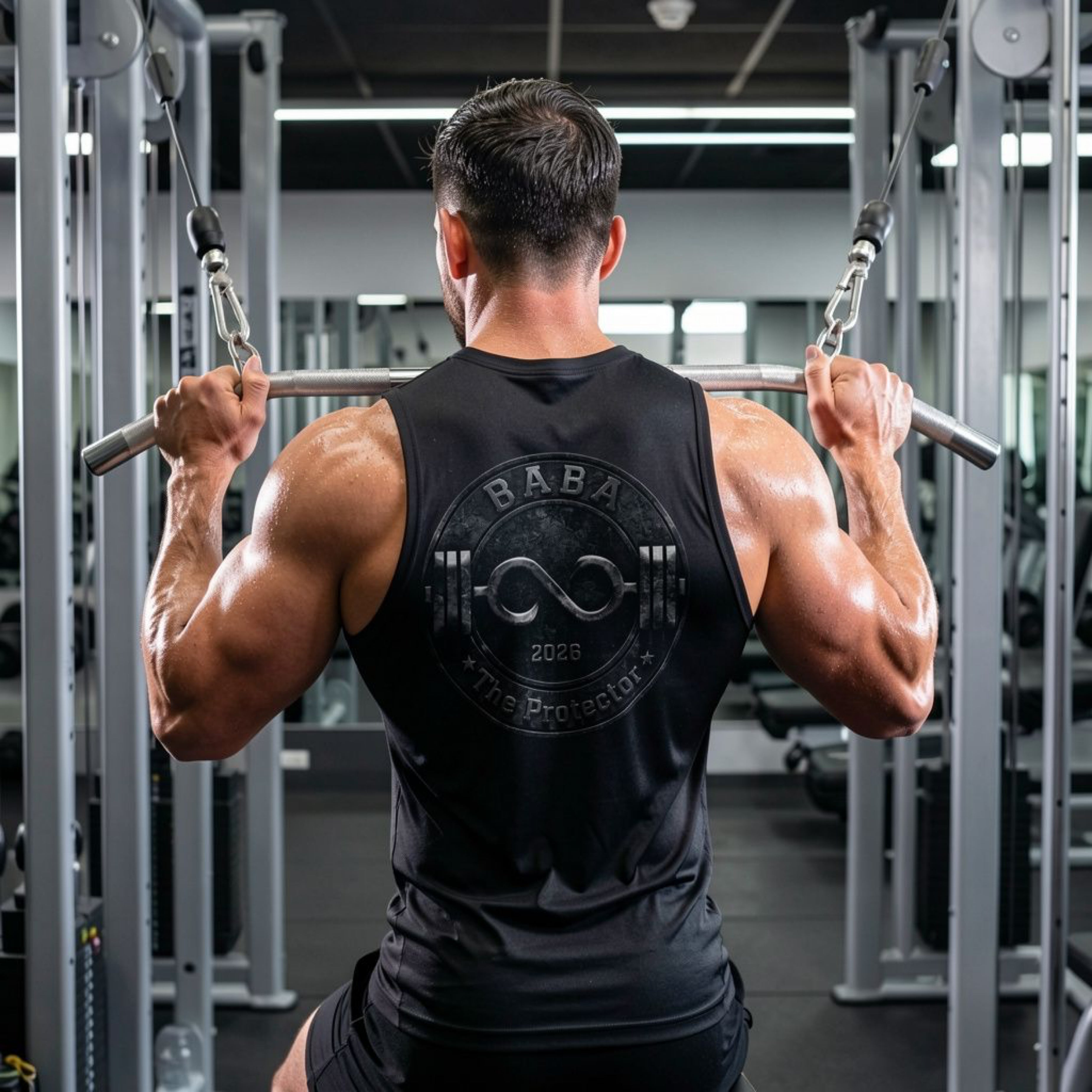BABA The Protector Gym Singlet