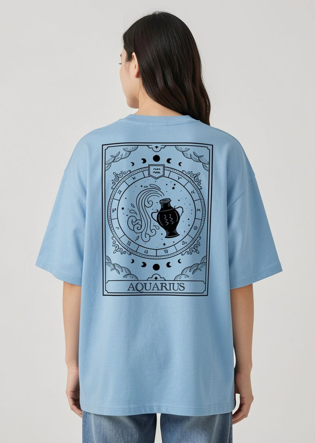 Midnight Zodiac Back Print Tee