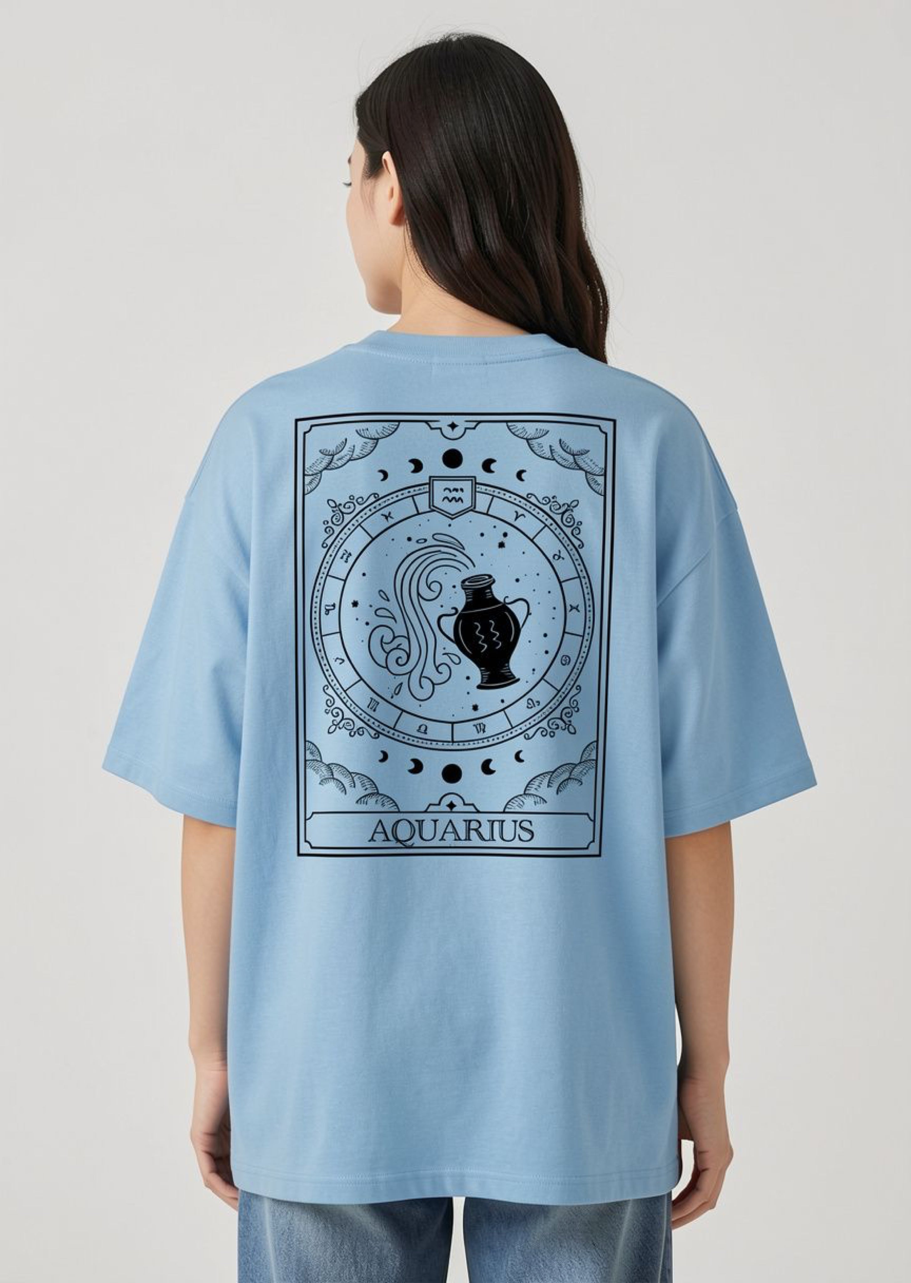 Midnight Zodiac Back Print Tee
