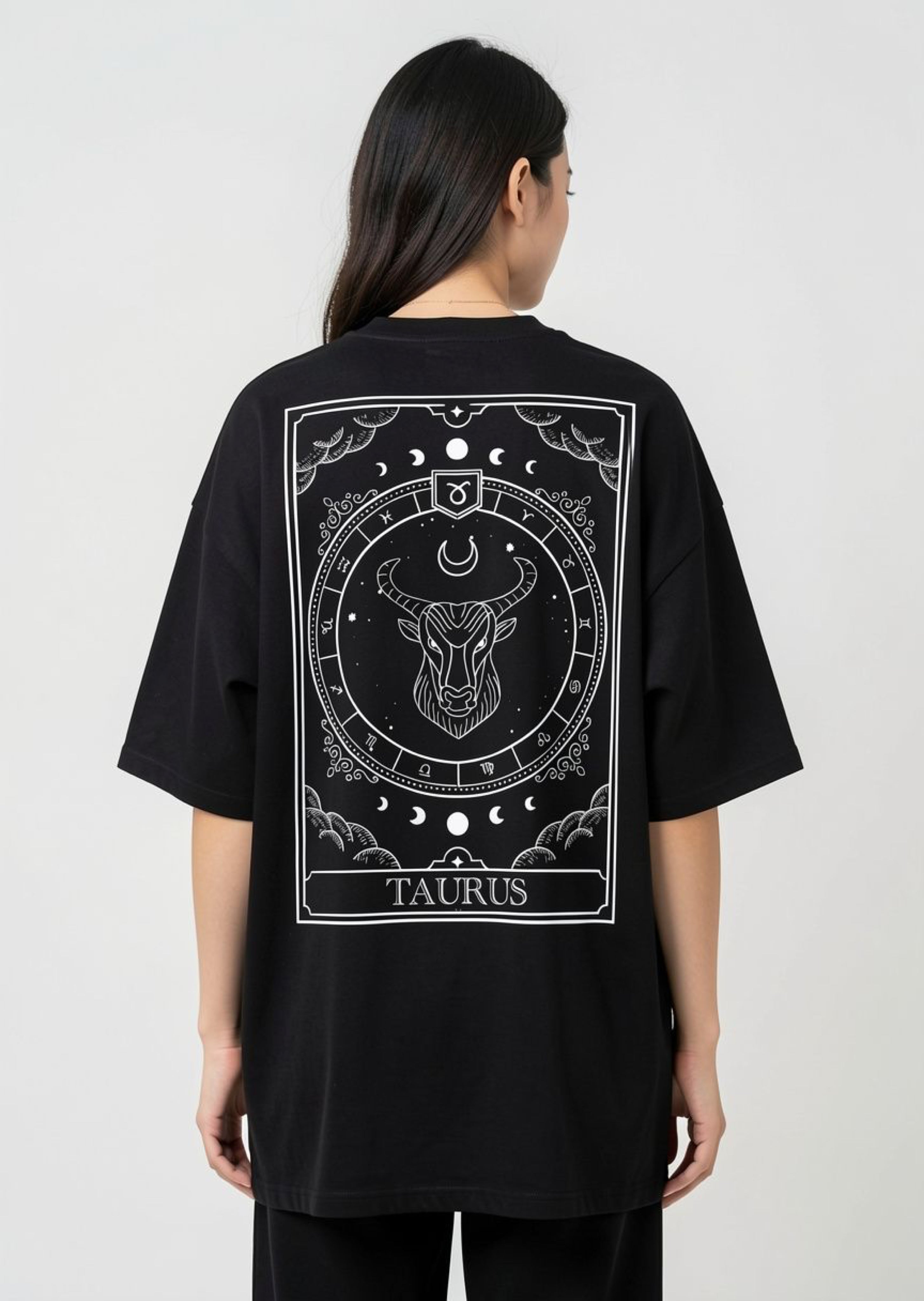 Midnight Zodiac Back Print Tee