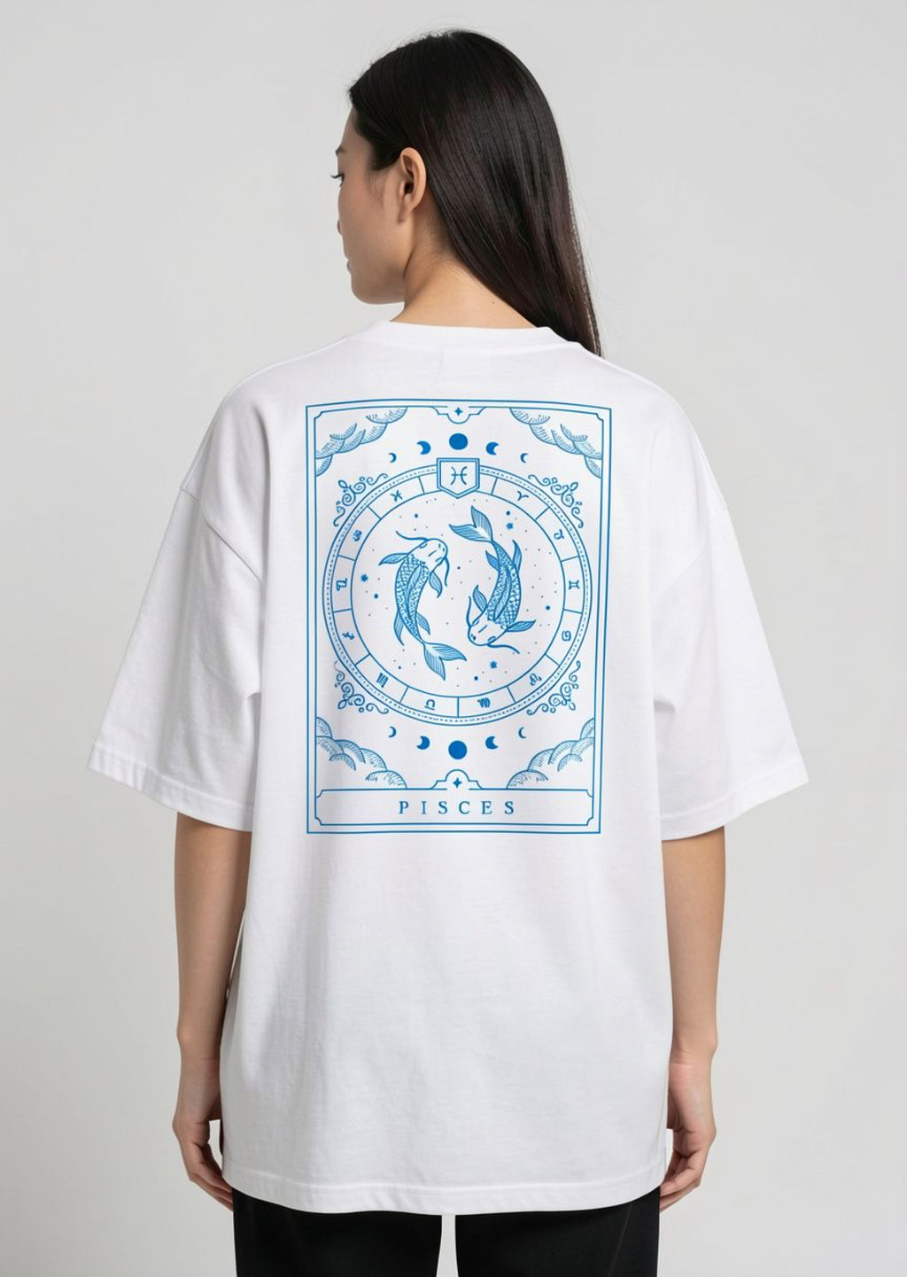 Midnight Zodiac Back Print Tee