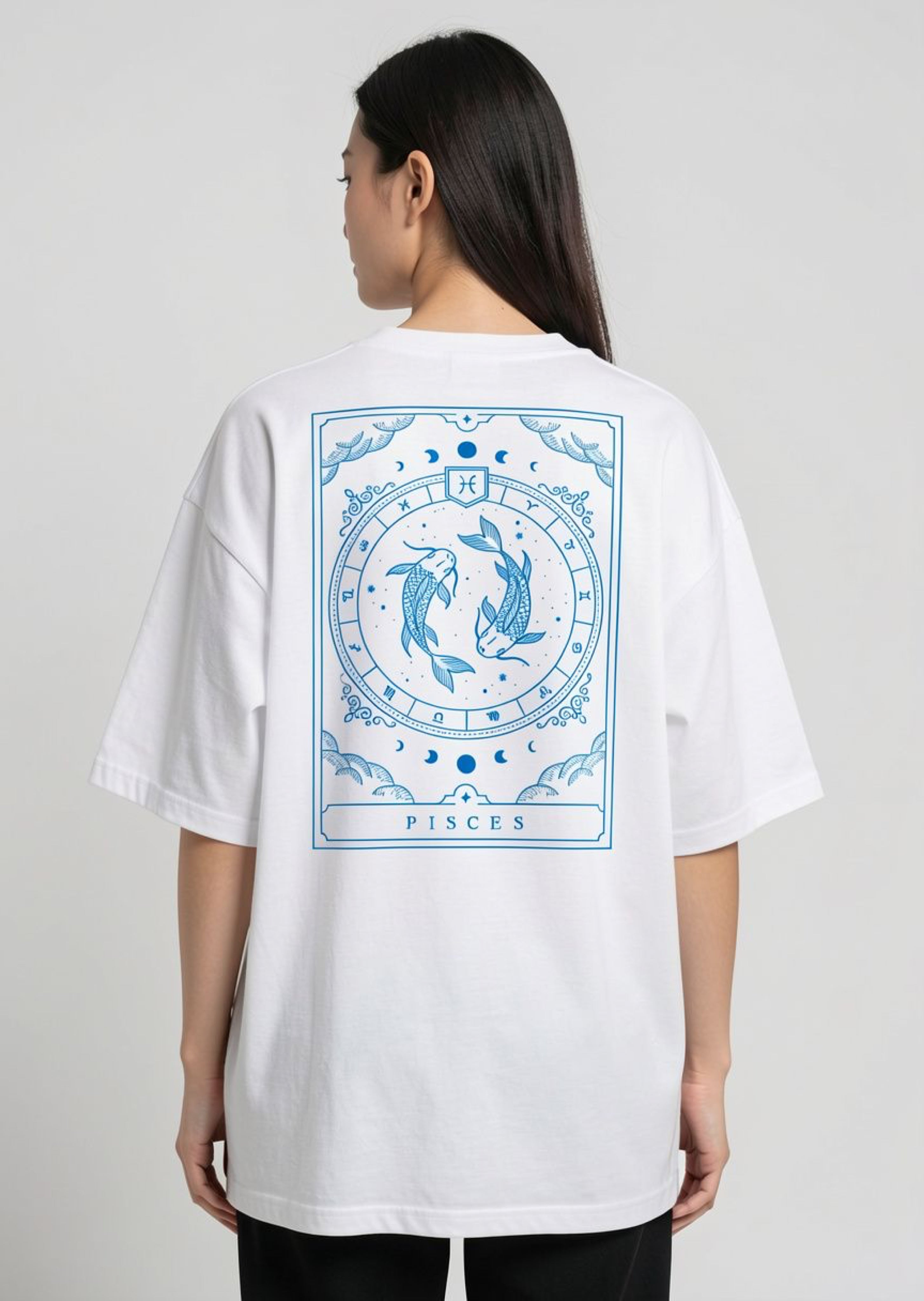 Midnight Zodiac Back Print Tee