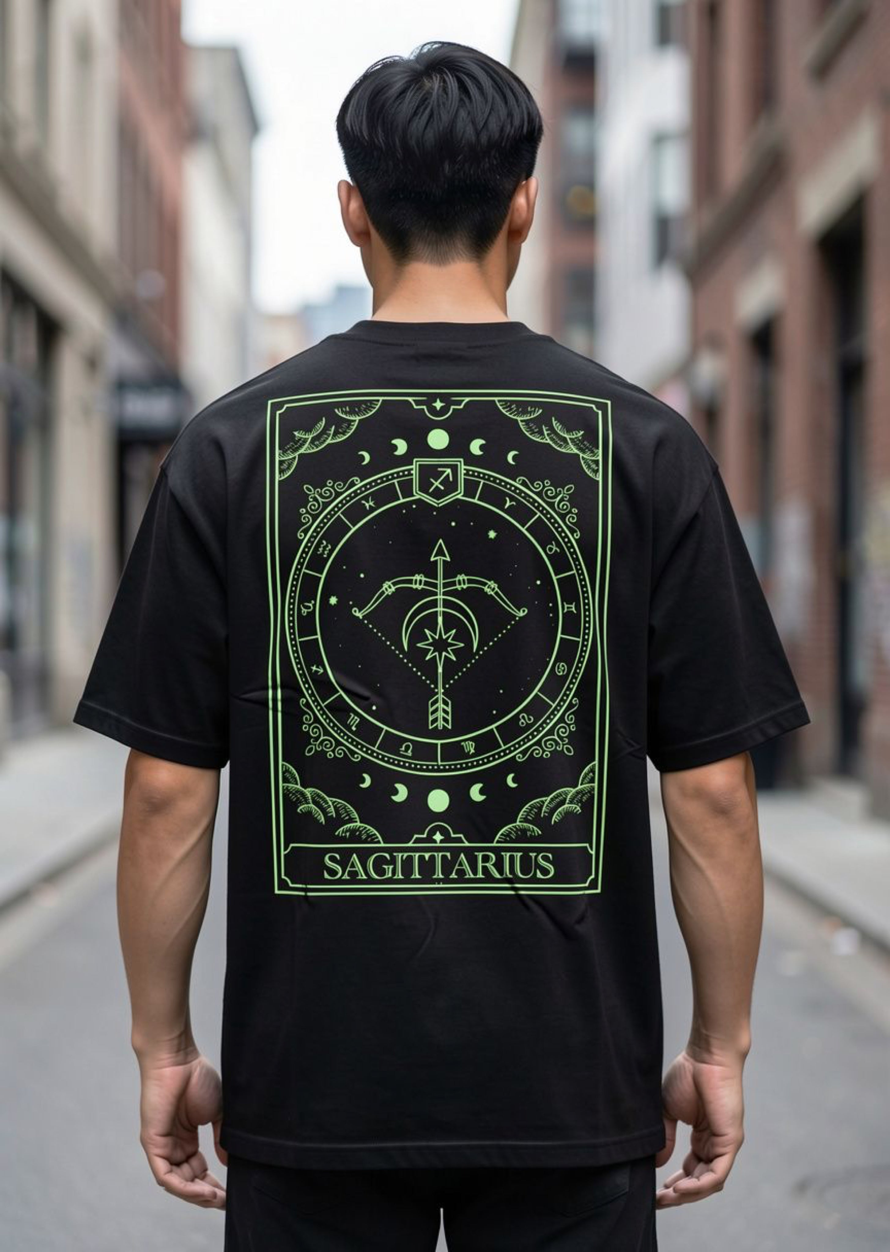 Midnight Zodiac Back Print Tee