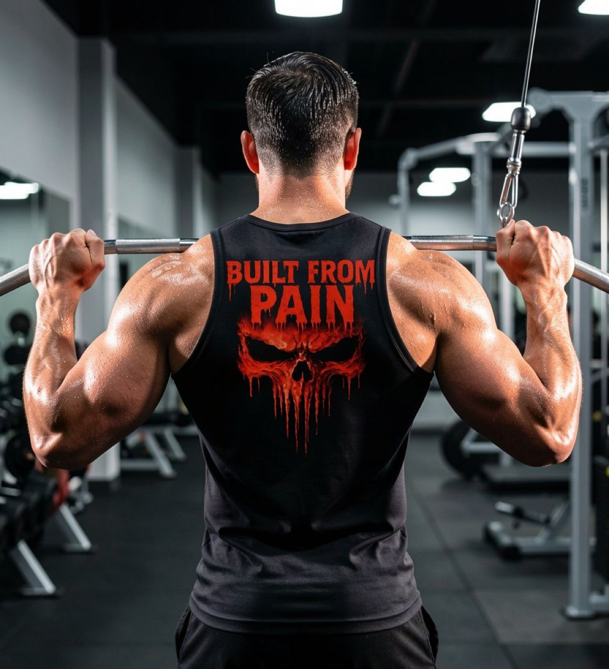 Built From Pain Skull Training Tank