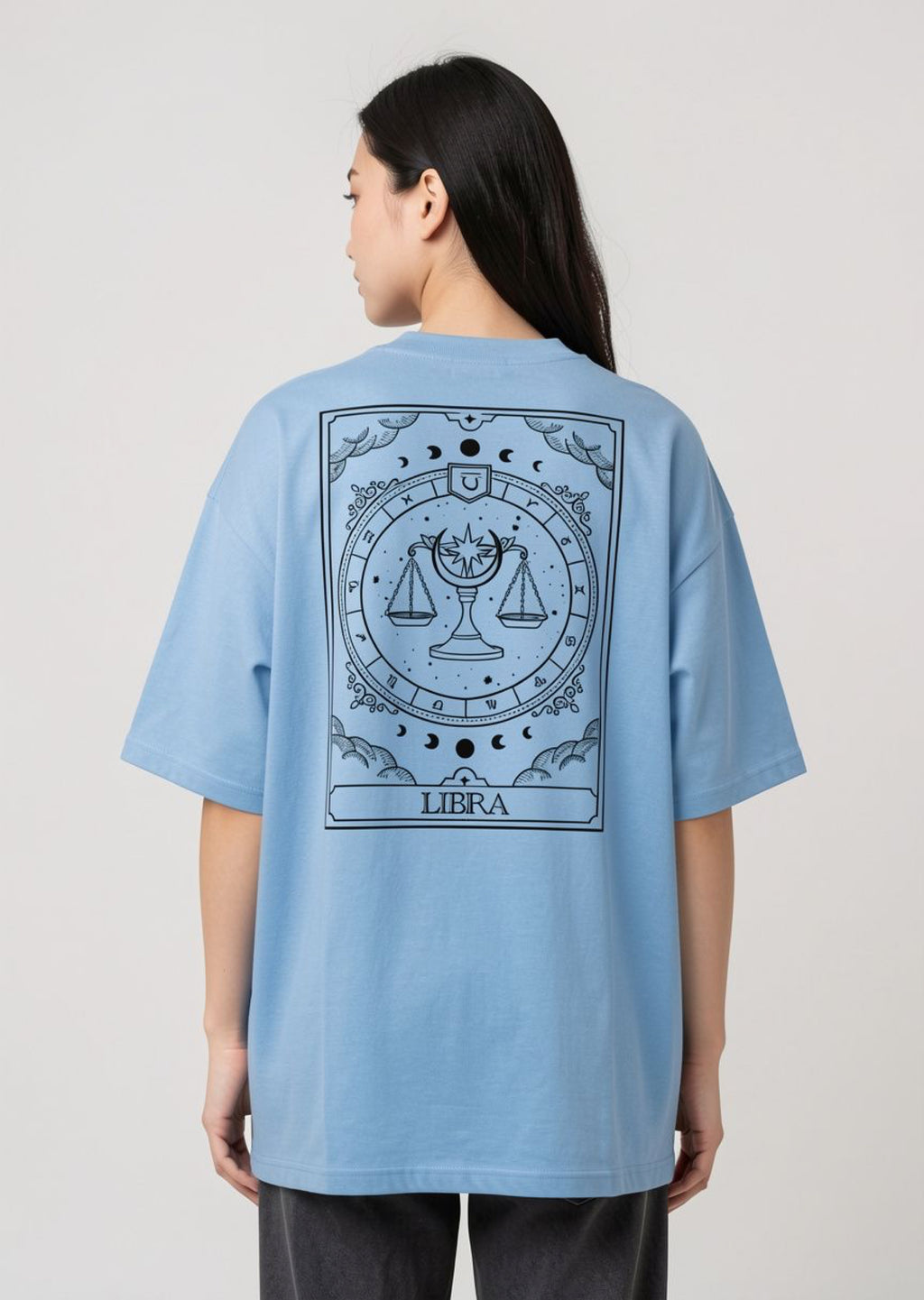 Midnight Zodiac Back Print Tee