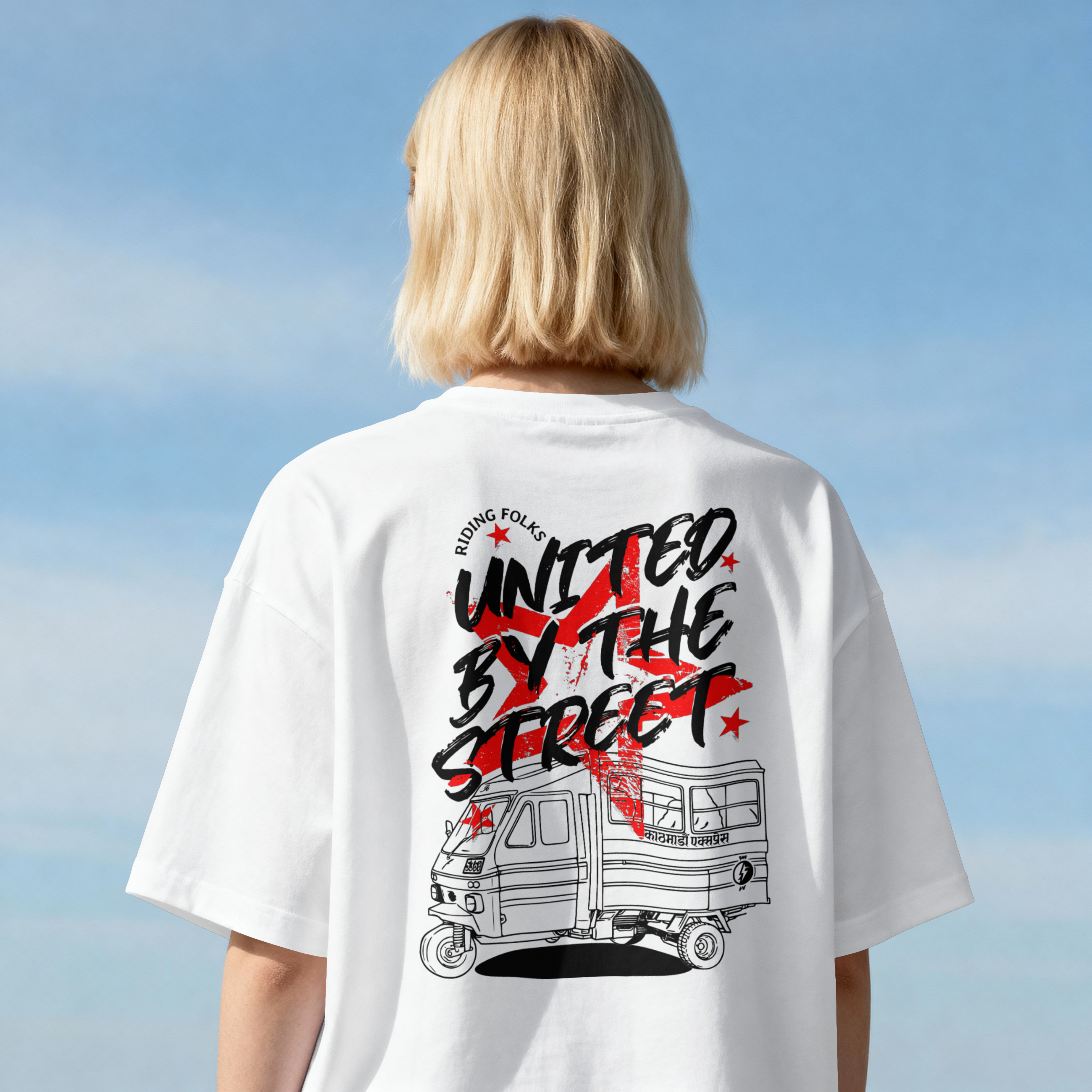 BABA The Protector Oversized Streetwear T-Shirt (TukTuk)