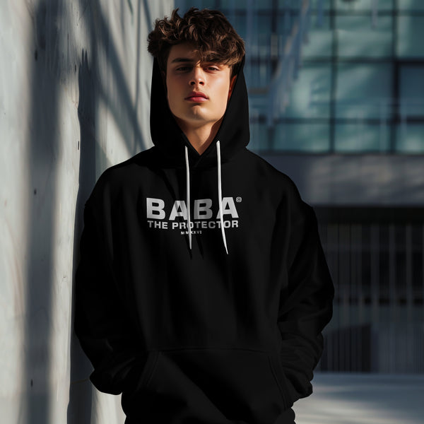 BABA “The Protector” Premium Hoodie – Namaste Edition