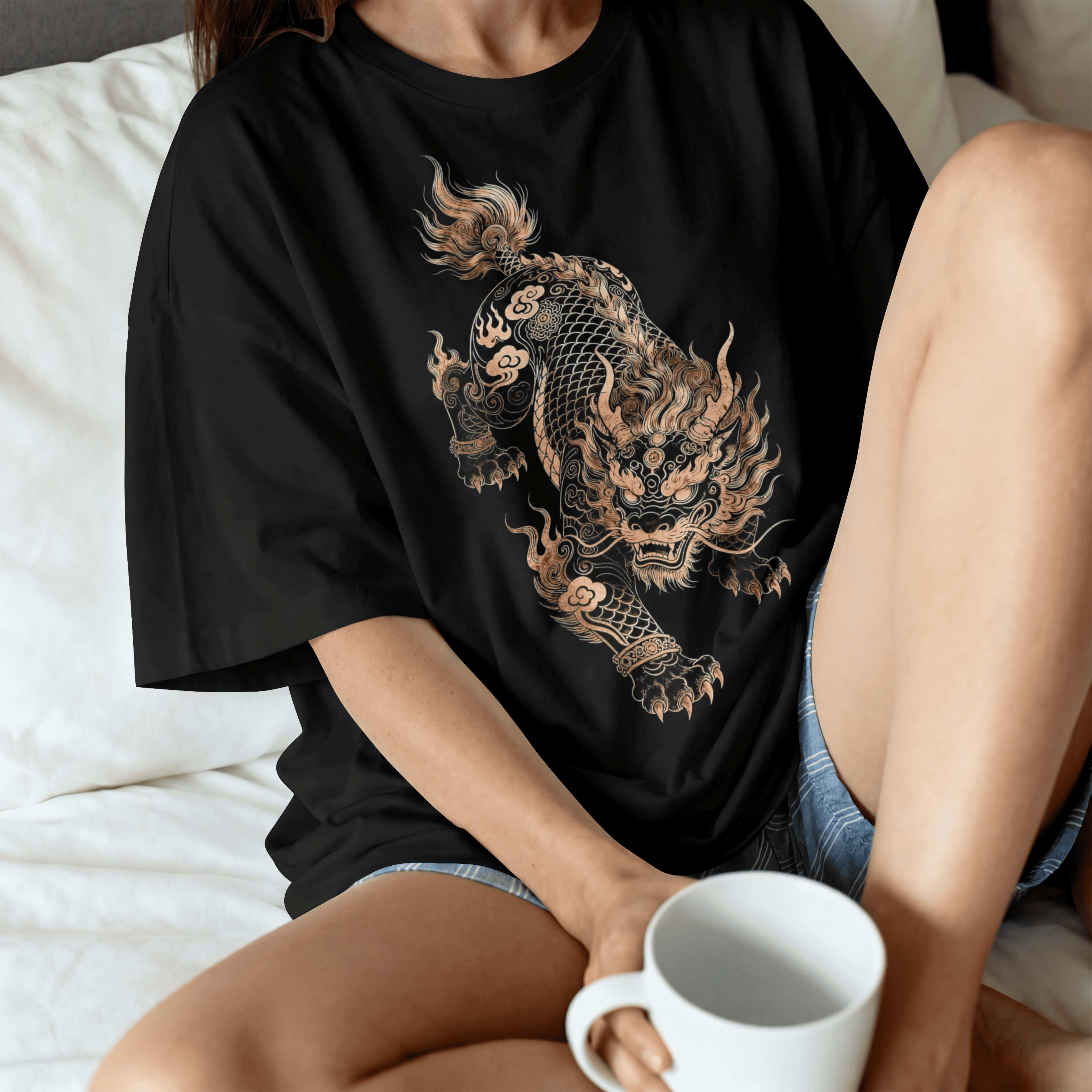 Midnight Guardian Dragon Tee