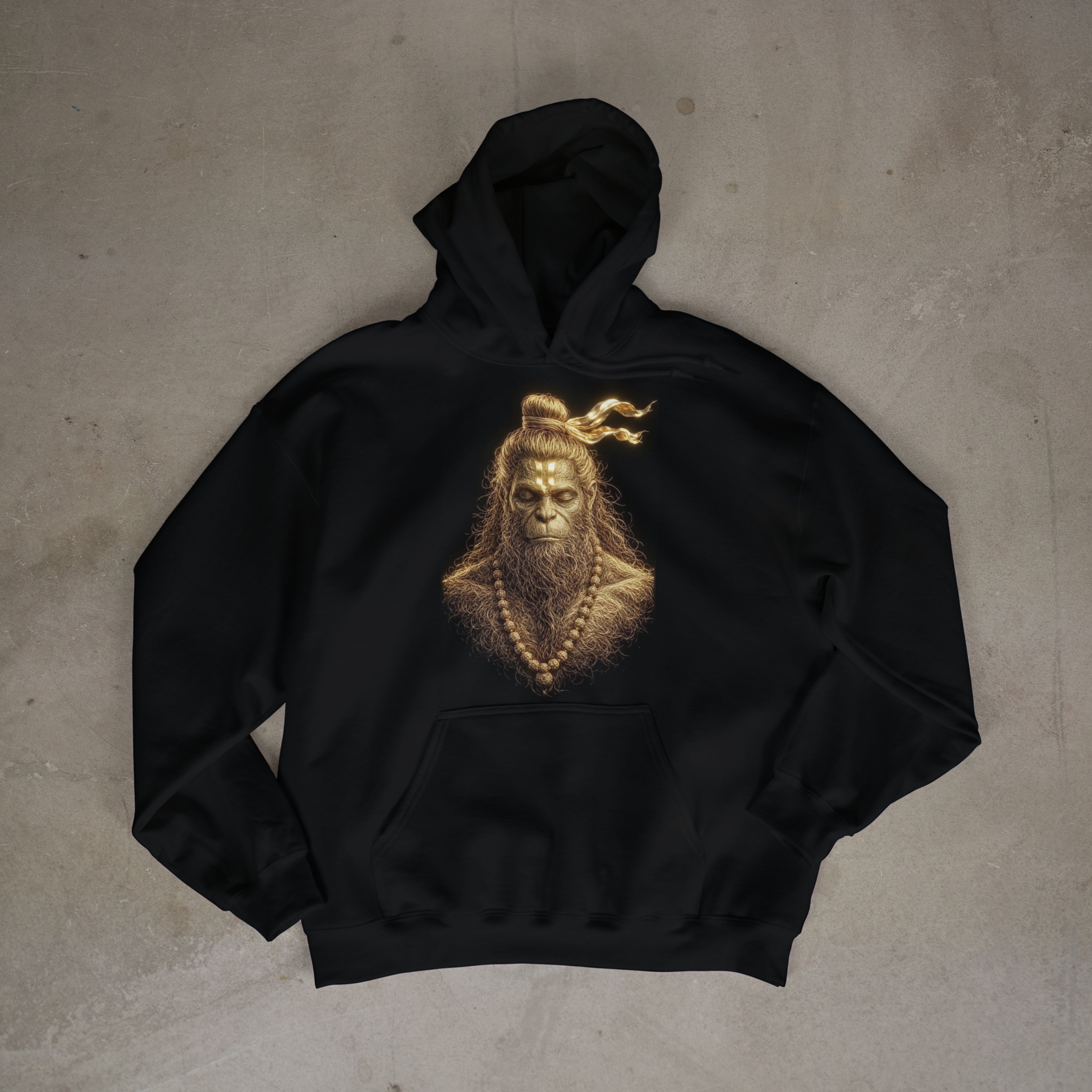 Hanumaan Divine Warrior Hoodie – Front or Back Print