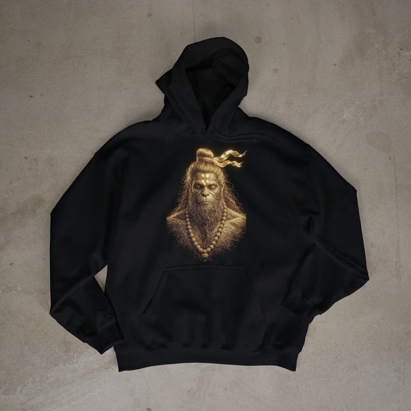 Hanumaan Divine Warrior Hoodie – Front or Back Print