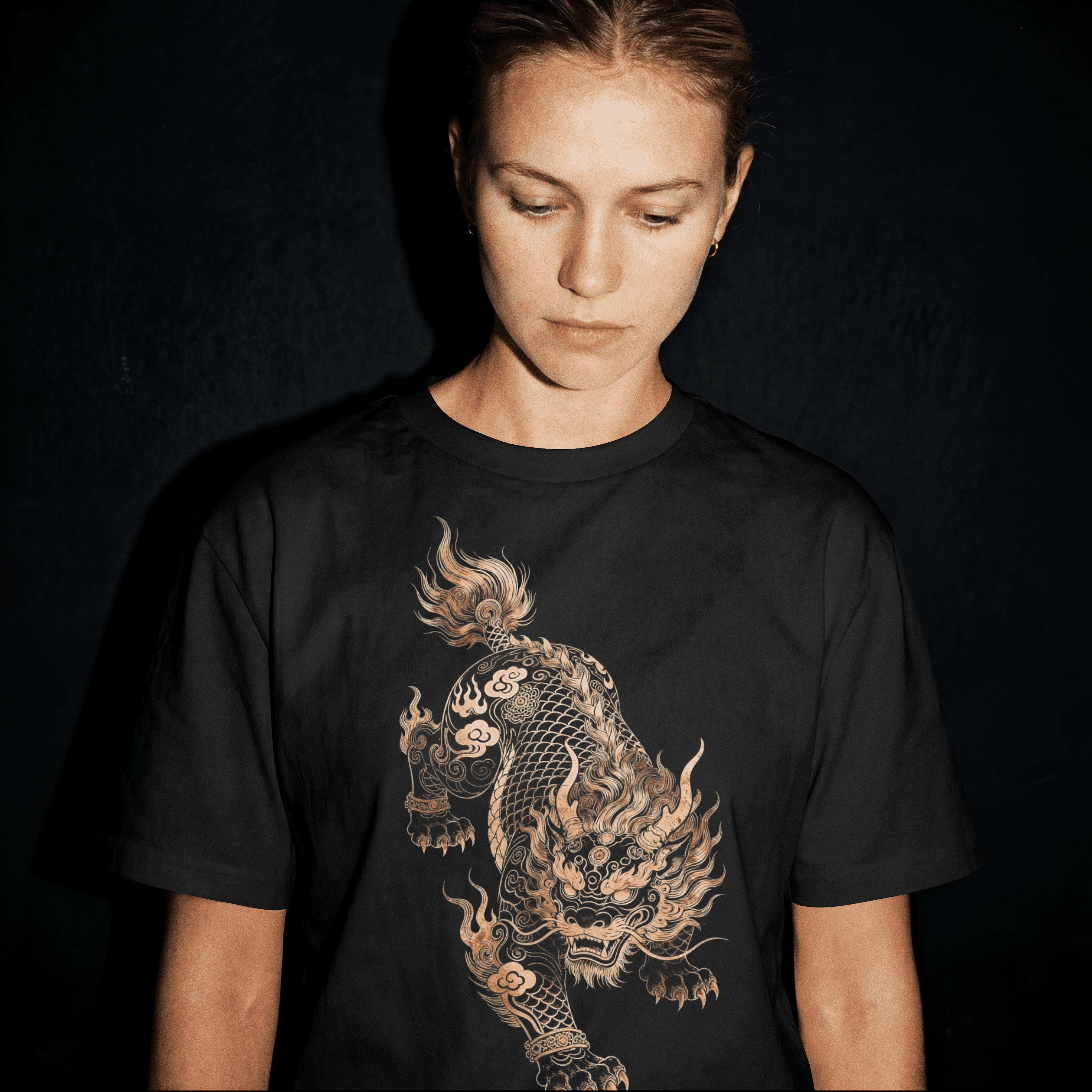 Midnight Guardian Dragon Tee