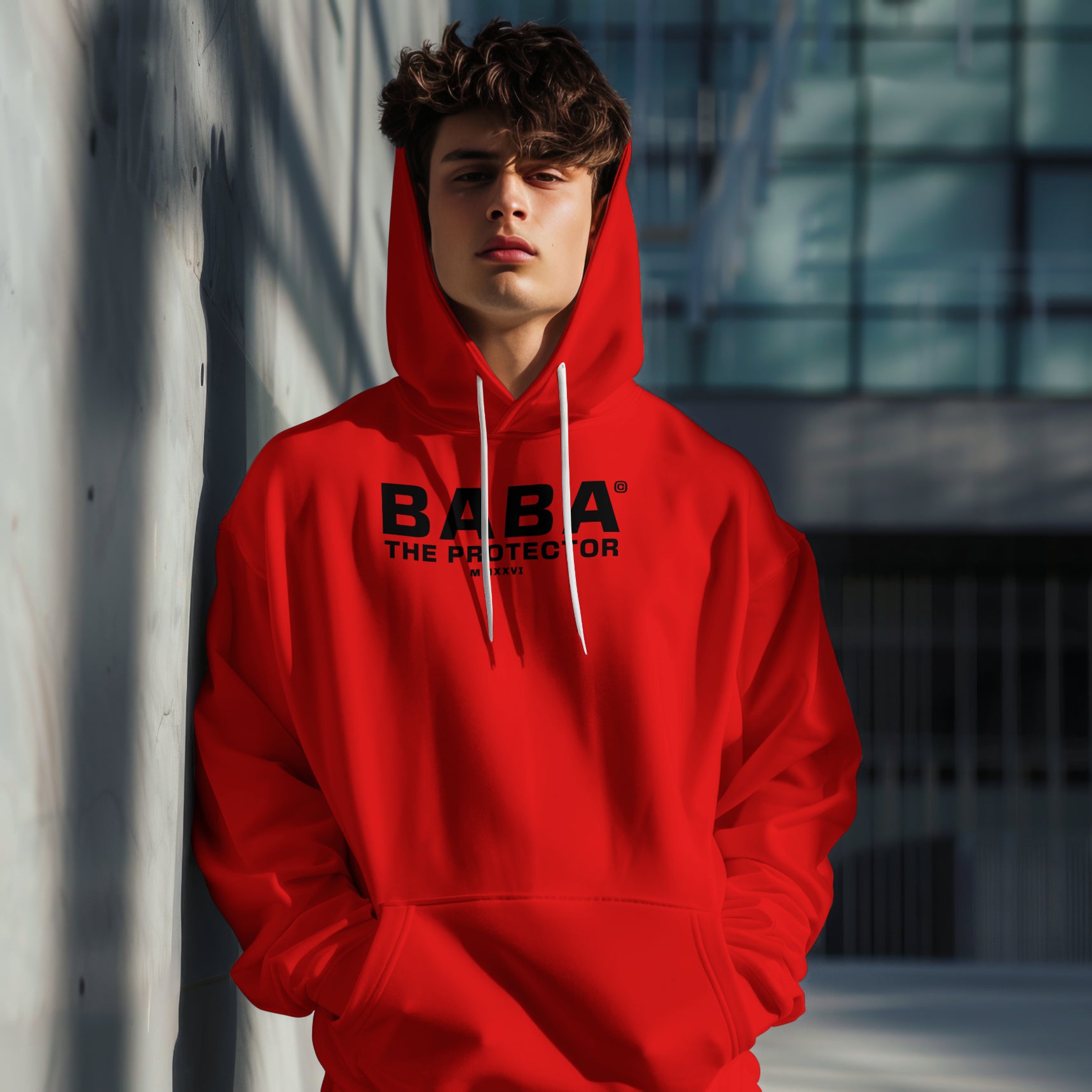 BABA “The Protector” Premium Hoodie – Namaste Edition